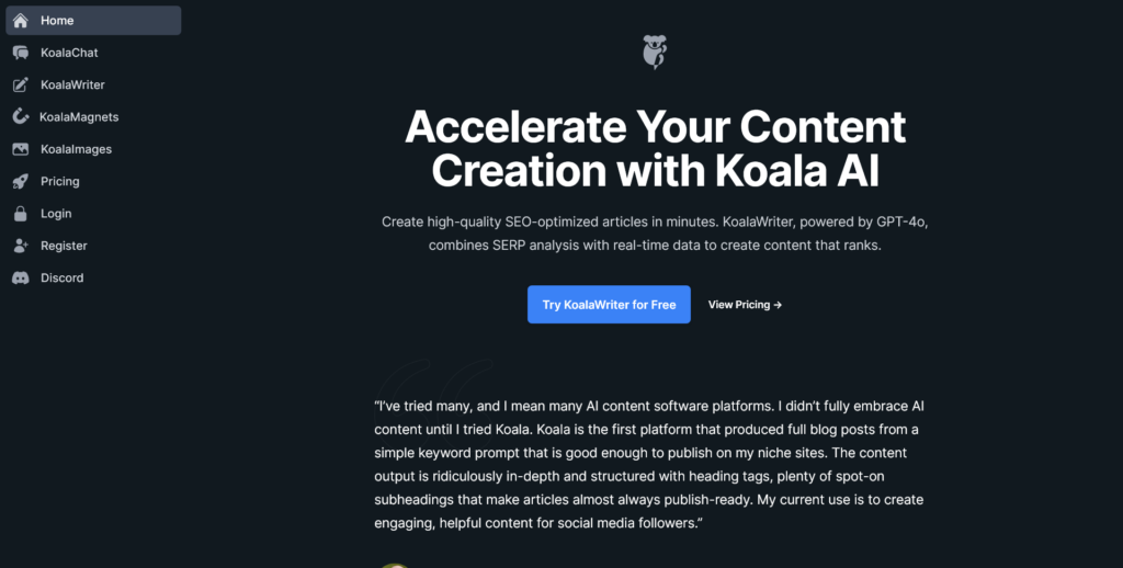 5 Best AI Content Creation Tools