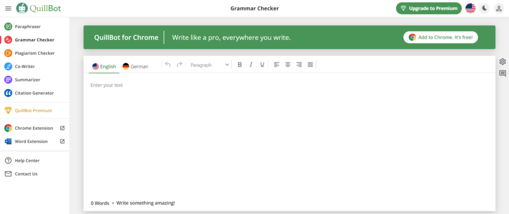 quillbot grammar checker